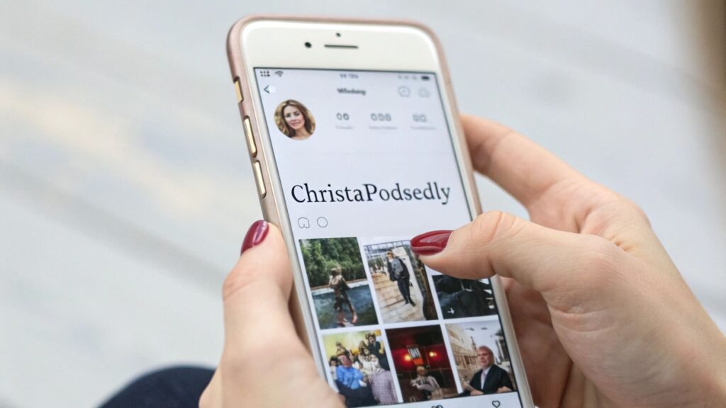 Christa Podsedly Instagram and Online Presence