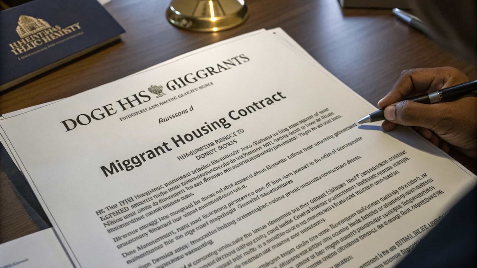 Doge HHS Migrant Housing Contract and Its Impact